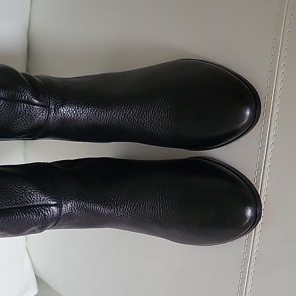 Women's leather high riding boots - Picture 6 of 6
